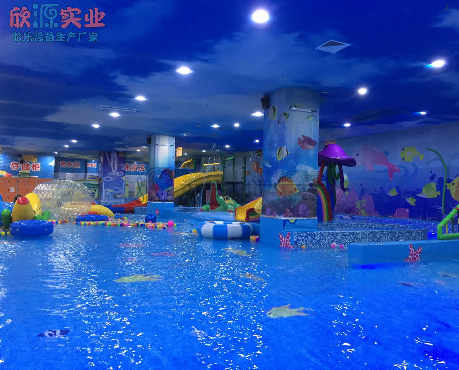 西安欢乐海室内水上乐园案例