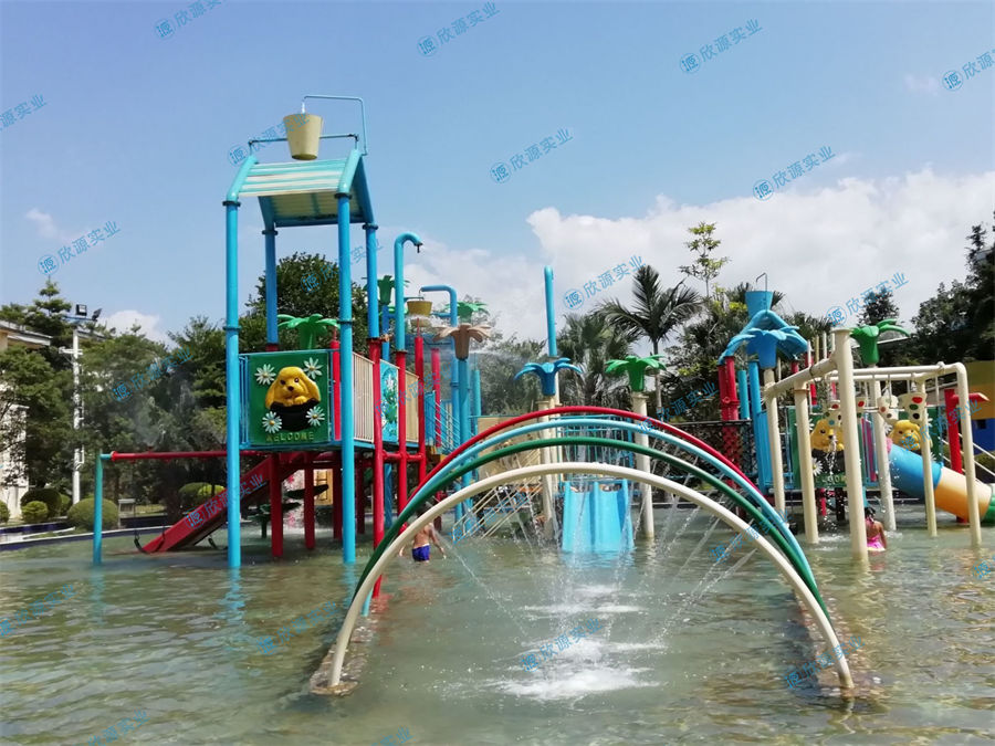 广东韶关温泉酒店水上乐园案例