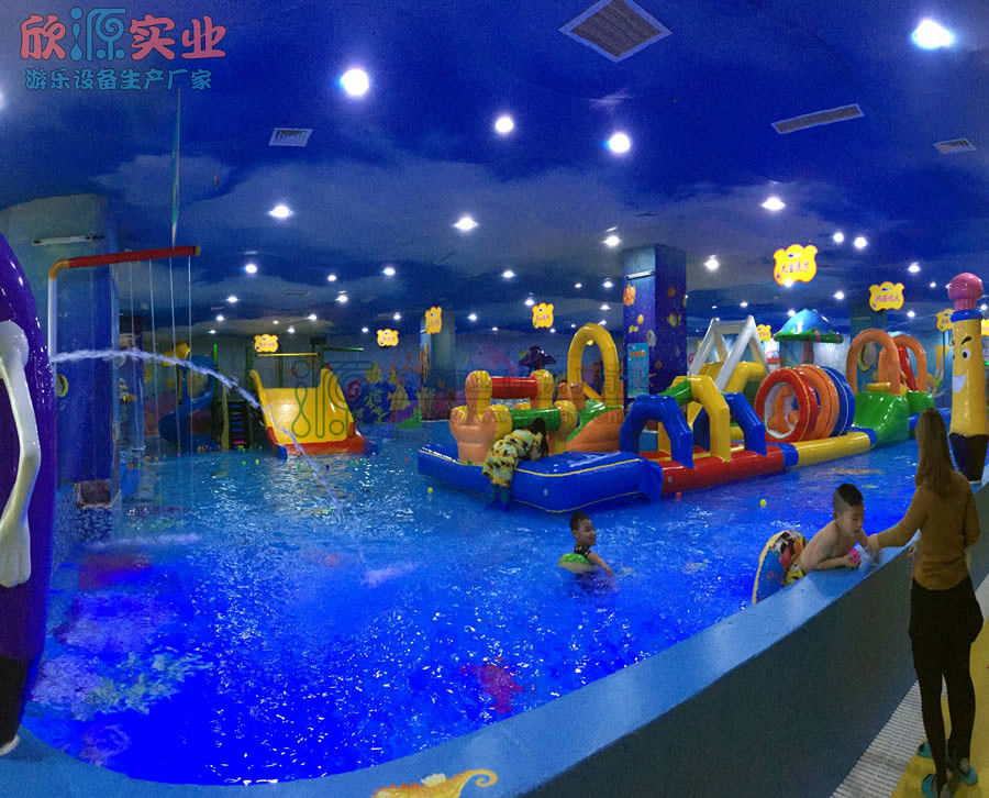 西安欢乐海室内水上乐园案例